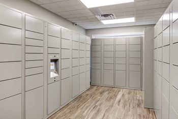 Parcel pending lockers